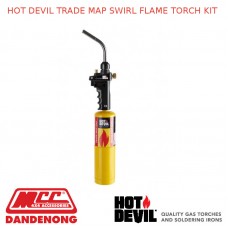 HOT DEVIL TRADE MAP SWIRL FLAME TORCH KIT